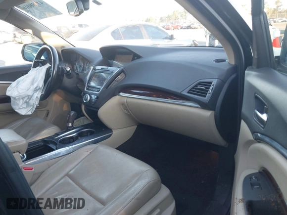 2014 Acura MDX Tech Pkg with VIN 5FRYD3H49EB018603, listed as a IAAI auction lot 41838016 with 203,609 mi miles. Bid and sale history available at carsss.com. Image 5.