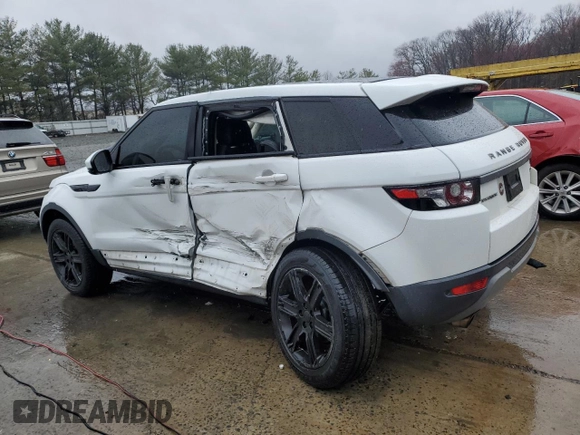 2015 Land Rover Range Rover Evoque Pure Plus with VIN SALVP2BG5FH076999, listed as a Copart auction lot 49256545 with 100,771 mi miles and Salvage Title. Bid and sale history available at carsss.com. Image 2.