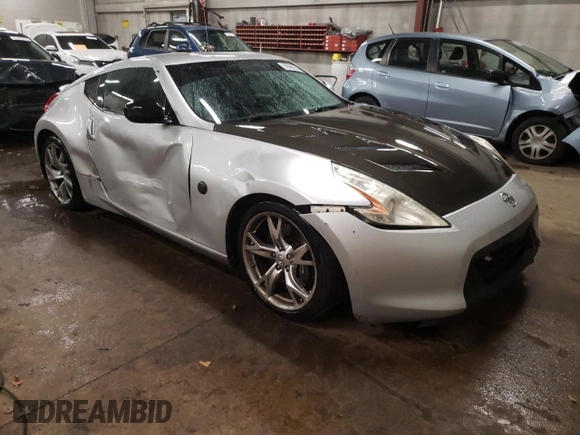 2010 Nissan 370Z Touring with VIN JN1AZ4EH8AM505541, listed as a Copart auction lot 80988544 with 179,473 mi miles and Salvage Title. Bid and sale history available at carsss.com. Image 4.