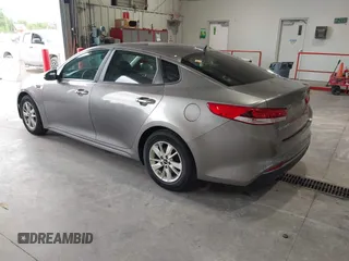 2016 Kia Optima LX with VIN 5XXGT4L33GG026183, listed as a IAAI auction lot 42156799 with 163,000 mi miles and . Bid and sale history available at carsss.com. Image 3.