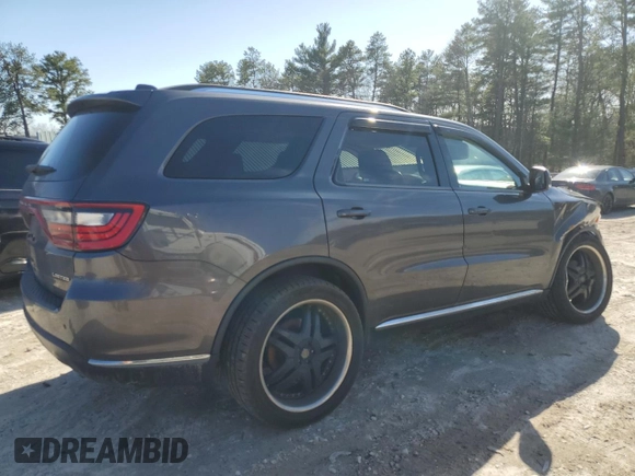 2015 Dodge Durango Limited with VIN 1C4RDJDGXFC917138, listed as a Copart auction lot 49311765 with 188,409 mi miles and Clean Title. Bid and sale history available at carsss.com. Image 3.