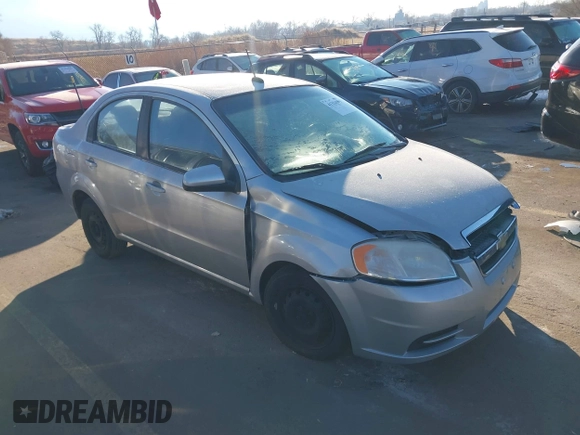 2009 Chevrolet Aveo 1LT with VIN KL1TD56EX9B374755, listed as a IAAI auction lot 41334901 with 105,967 mi miles and . Bid and sale history available at DreamBid. Image 1.