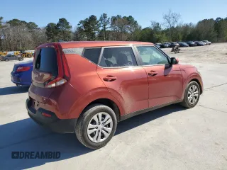 2022 Kia Soul LX with VIN KNDJ23AU5N7820705, listed as a Copart auction lot 46083615 with 19,294 mi miles and Salvage Title. Bid and sale history available at carsss.com. Image 3.