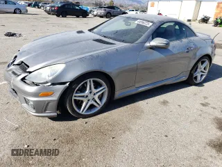 2009 Mercedes-Benz SLK 350 z VIN WDBWK58F59F191465, wystawiony jako Copart lot #44996225 z przebiegiem 77 165 mil mil oraz Szkoda całkowita • Salvage title. Historia ofert i sprzedaży dostępna na DreamBid. Obrazek 1.