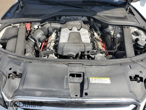 2014 Audi A8 3.0T z VIN WAURGAFD5EN007438, wystawiony jako Copart lot #47979945 z przebiegiem 147 236 mil mil oraz Szkody całkowita. Historia ofert i sprzedaży dostępna na DreamBid. Obrazek 11.