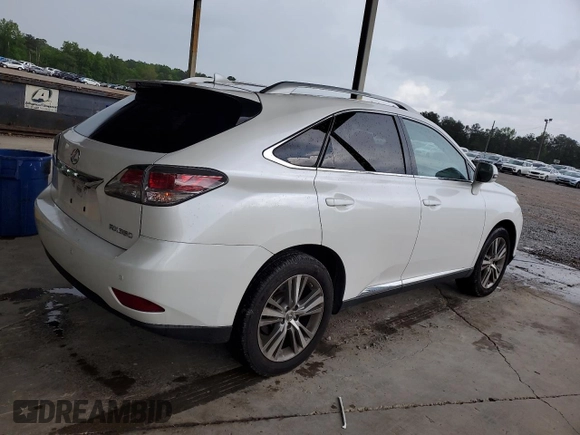 2015 Lexus RX 350 with VIN 2T2ZK1BA9FC161275, listed as a Copart auction lot 54072215 with 109,314 mi miles and Salvage Title. Bid and sale history available at carsss.com. Image 3.