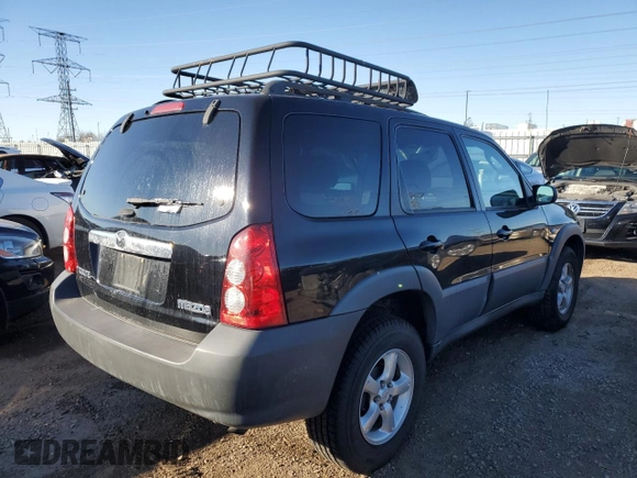 2005 Mazda Tribute i with VIN 4F2YZ02Z75KM57730, listed as a Copart auction lot 82480024 with 188,236 mi miles and Salvage Title. Bid and sale history available at carsss.com. Image 3.