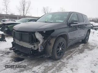 2023 Chevrolet Traverse LS with VIN 1GNEVFKW9PJ153242, listed as a IAAI auction lot 41287046 with 25,088 mi miles. Bid and sale history available at carsss.com. Image 2.