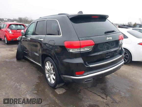 2015 Jeep Grand Cherokee Summit with VIN 1C4RJEJG3FC626002, listed as a IAAI auction lot 41295706 with 85,958 mi miles and . Bid and sale history available at DreamBid. Image 3.