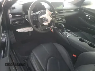2020 Toyota GR Supra 3.0 with VIN WZ1DB4C01LW024857, listed as a Copart auction lot 86454564 with 0 mi miles and Salvage Title. Bid and sale history available at carsss.com. Image 8.