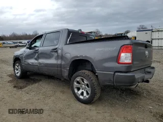 2020 Ram 1500 Big Horn with VIN 1C6SRFFT3LN213316, listed as a Copart auction lot 47585385 with 68,389 mi miles and Salvage Title. Bid and sale history available at carsss.com. Image 2.