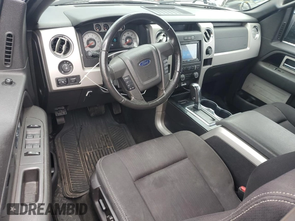 2010 Ford F-150 XL with VIN 1FTFX1EV3AFC01745, listed as a Copart auction lot 55466205 with 125,836 mi miles and Clean Title. Bid and sale history available at carsss.com. Image 8.