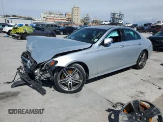 2017 Mercedes-Benz E-Class E 300 Luxury with VIN WDDZF4JB6HA076671, listed as a Copart auction lot 46754455 with 0 mi miles and Salvage Title. Bid and sale history available at carsss.com. Image 1.