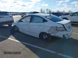 2015 Hyundai Accent GLS with VIN KMHCT4AE0FU926952, listed as a IAAI auction lot 41225280 with 51,148 mi miles and . Bid and sale history available at DreamBid. Image 3.
