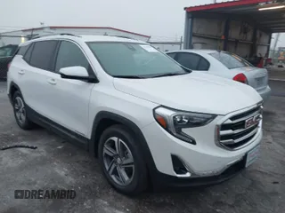 2021 GMC Terrain SLT z VIN 3GKALPEV9ML335473, wystawiony jako IAAI lot #41065354 z przebiegiem 44 286 mil mil oraz . Historia ofert i sprzedaży dostępna na DreamBid. Obrazek 1.
