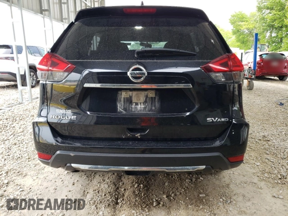2017 Nissan Rogue SL z VIN JN8AT2MV6HW263653, wystawiony jako Copart lot #55967855 z przebiegiem 145 750 mil mil oraz Szkoda całkowita • Salvage title. Historia ofert i sprzedaży dostępna na DreamBid. Obrazek 6.