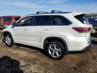 2015 Toyota Highlander Hybrid Limited with VIN 5TDDCRFH0FS012178, listed as a Copart auction lot 42001745 with 133,420 mi miles and Salvage Title. Bid and sale history available at carsss.com. Image 2.