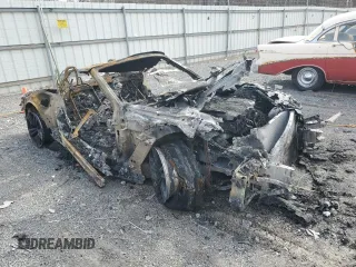 2022 BMW Z4 sDriveM40i with VIN WBAHF9C01NWX42278, listed as a Copart auction lot 49456125 with 0 mi miles and Salvage Title. Bid and sale history available at carsss.com. Image 4.
