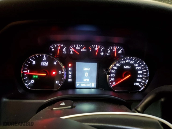 2015 Chevrolet Silverado 1500 Work Truck with VIN 1GCVKPECXFZ199865, listed as a Copart auction lot 78698274 with 105,644 mi miles and Salvage Title. Bid and sale history available at carsss.com. Image 9.