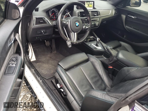 2018 BMW M2 with VIN WBS1J5C50JVD35796, listed as a Copart auction lot 45291024 with 28,956 mi miles. Bid and sale history available at carsss.com. Image 8.