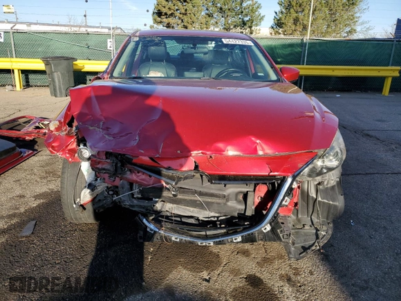 2015 Mazda 3 S Touring with VIN JM1BM1V32F1230325, listed as a Copart auction lot 54427335 with 94,661 mi miles and Salvage Title. Bid and sale history available at DreamBid. Image 5.