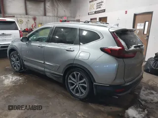 2020 Honda CR-V Touring with VIN 7FARW2H96LE000275, listed as a IAAI auction lot 41600759 with 78,078 mi miles and . Bid and sale history available at DreamBid. Image 3.