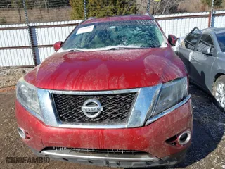 2016 Nissan Pathfinder Platinum with VIN 5N1AR2MM3GC614144, listed as a IAAI auction lot 41554806 with 130,398 mi miles. Bid and sale history available at carsss.com. Image 12.