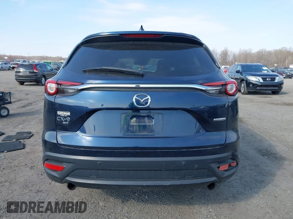 2021 Mazda CX-9 Touring with VIN JM3TCBCY9M0510474, listed as a IAAI auction lot 41722933 with 109,131 mi miles. Bid and sale history available at carsss.com. Image 16.