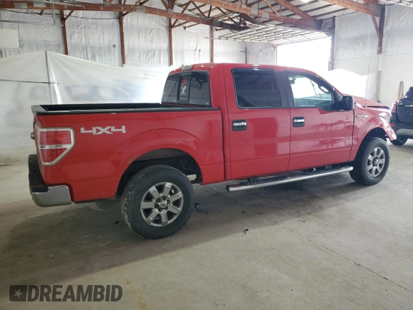 2014 Ford F-150 XL with VIN 1FTFW1EF8EFB59235, listed as a Copart auction lot 54677625 with 179,931 mi miles and Salvage title. Bid and sale history available at DreamBid. Image 3.
