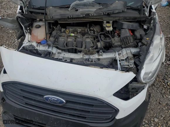 2019 Ford Transit Connect Van XL with VIN NM0LS6E25K1400991, listed as a Copart auction lot 84215244 with 141,802 mi miles and Salvage Title. Bid and sale history available at carsss.com. Image 12.