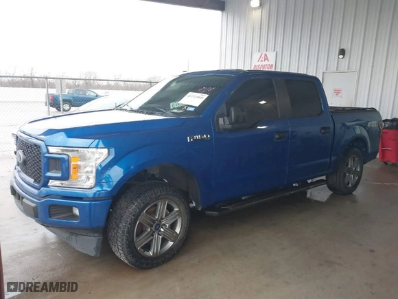 2018 Ford F-150 XL with VIN 1FTEW1CP9JKC79943, listed as a IAAI auction lot 41211868 with 103,035 mi miles. Bid and sale history available at carsss.com. Image 2.