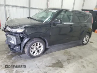 2022 Kia Soul LX with VIN KNDJ23AU8N7184684, listed as a Copart auction lot 53359015 with 52,388 mi miles and Salvage Title. Bid and sale history available at carsss.com. Image 1.
