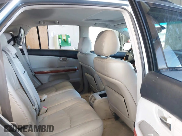 2005 Lexus RX 330 with VIN JTJGA31U450049690, listed as a IAAI auction lot 42100979 with 150,475 mi miles and . Bid and sale history available at DreamBid. Image 8.