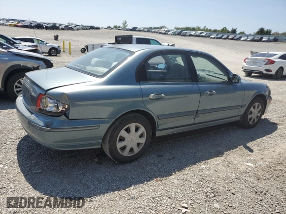 2005 Hyundai Sonata GL with VIN KMHWF25S45A153430, listed as a Copart auction lot 68451184 with 183,428 mi miles and Salvage Title. Bid and sale history available at carsss.com. Image 3.