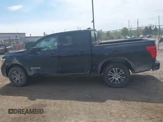 2024 Nissan Titan SV with VIN 1N6AA1EC6RN110607, listed as a IAAI auction lot 42167410 with 25,726 mi miles and . Bid and sale history available at DreamBid. Image 14.