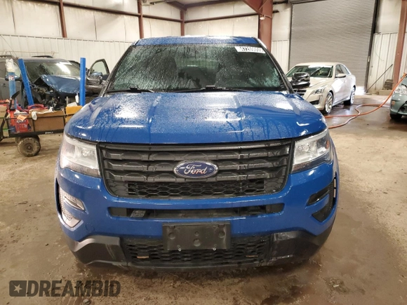 2019 Ford Police Interceptor Utility z VIN 1FM5K8AT6KGB15702, wystawiony jako Copart lot #47269055 z przebiegiem 106 958 mil mil oraz Czysty tytuł • Clean title. Historia ofert i sprzedaży dostępna na DreamBid. Obrazek 5.