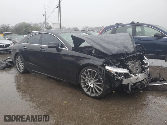 2017 Mercedes-Benz CLS 550 with VIN WDDLJ7DB8HA192343, listed as a Copart auction lot 49407594 with 34,149 mi miles and . Bid and sale history available at DreamBid. Image 4.