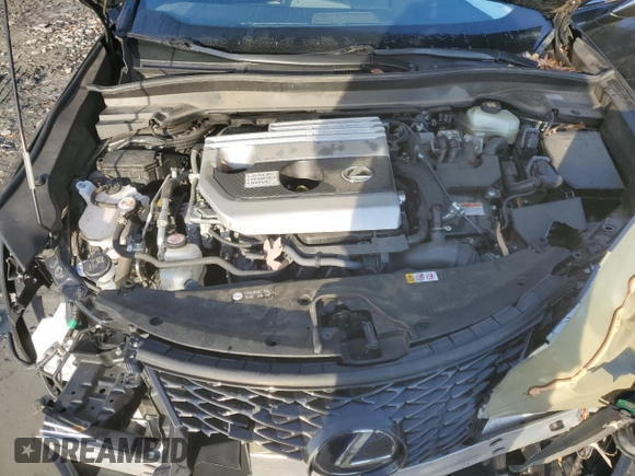 2021 Lexus UX with VIN JTHR9JBH3M2052396, listed as a Copart auction lot 85006594 with 45,883 mi miles and Salvage Title. Bid and sale history available at carsss.com. Image 12.