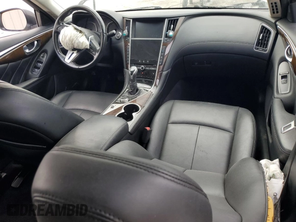 2019 Infiniti Q50 3.0t Signature Edition with VIN JN1EV7AP6KM514591, listed as a Copart auction lot 84735724 with 64,178 mi miles and Non Repairable. Bid and sale history available at carsss.com. Image 8.