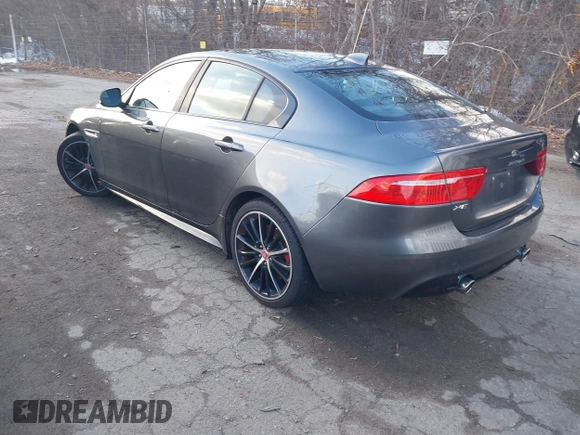 2018 Jaguar XE with VIN SAJAM4FVXJCP21835, listed as a IAAI auction lot 41608729 with Not Provided miles and . Bid and sale history available at DreamBid. Image 3.