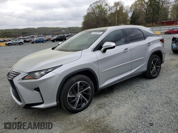 2016 Lexus RX 350 with VIN 2T2ZZMCA1GC007639, listed as a Copart auction lot 51320265 with 97,723 mi miles and Salvage Title. Bid and sale history available at DreamBid. Image 1.