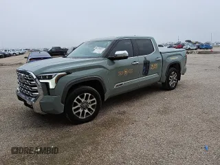 2024 Toyota Tundra 1794 Edition with VIN 5TFMA5DB3RX172812, listed as a Copart auction lot 76068904 with 15,643 mi miles and Clean title. Bid and sale history available at DreamBid. Image 1.
