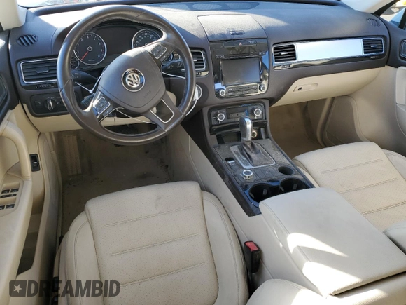 2012 Volkswagen Touareg Exec with VIN WVGEF9BP7CD009869, listed as a Copart auction lot 88099145 with Not Provided miles and Salvage Title. Bid and sale history available at DreamBid. Image 8.