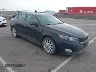 2015 Kia Optima EX with VIN 5XXGN4A78FG363351, listed as a IAAI auction lot 41829791 with 126,501 mi miles. Bid and sale history available at carsss.com. Image 1.