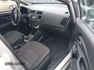 2014 Kia Rio LX with VIN KNADM4A31E6327403, listed as a IAAI auction lot 41915952 with 127,167 mi miles. Bid and sale history available at carsss.com. Image 5.