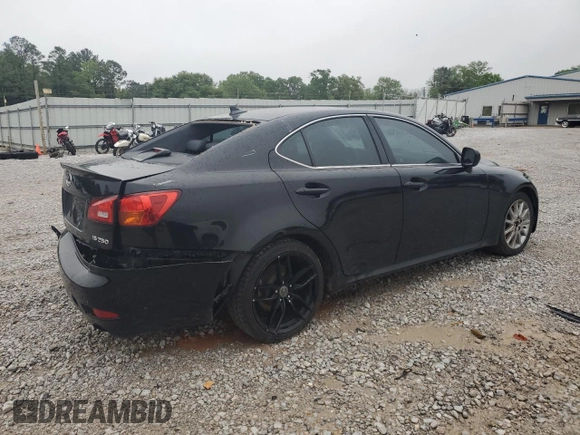 2007 Lexus IS 250 z VIN JTHBK262072029227, wystawiony jako Copart lot #51667495 z przebiegiem 194 727 mil mil oraz Szkoda całkowita • Salvage title. Historia ofert i sprzedaży dostępna na DreamBid. Obrazek 3.