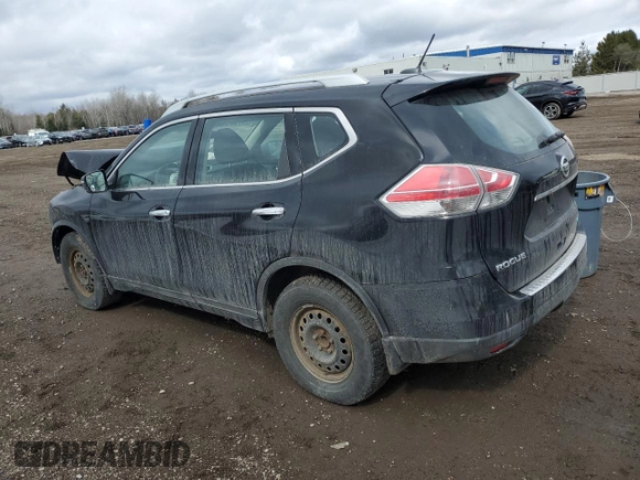 2015 Nissan Rogue S with VIN 5N1AT2MT6FC876568, listed as a Copart auction lot 50092175 with 182,218 mi miles and Salvage Title. Bid and sale history available at carsss.com. Image 2.