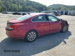 2013 Buick Regal with VIN 2G4GR5ERXD9248188, listed as a Copart auction lot 67896514 with 121,576 mi miles and Salvage Title. Bid and sale history available at carsss.com. Image 3.