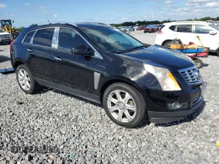 2013 Cadillac SRX Performance Collection with VIN 3GYFNHE37DS649235, listed as a Copart auction lot 56939285 with 104,692 mi miles and Salvage title. Bid and sale history available at DreamBid. Image 4.
