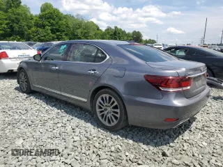 2014 Lexus LS 460 L with VIN JTHGL5EF4E5051560, listed as a Copart auction lot 55837084 with 180,562 mi miles and Salvage title. Bid and sale history available at DreamBid. Image 2.
